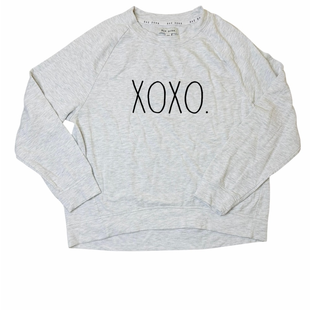 Rae Dunn Light Gray Top